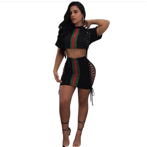 gucci inspired 2 piece set wholesale|wholesale Gucci clothing.